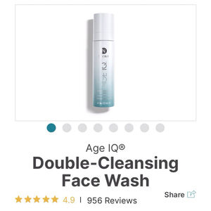 Women's Neora Age IQ Double-Cleansing Face Wash Light Blue White